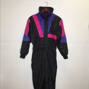 Serac Vintage 80s Ski suit Sz 10